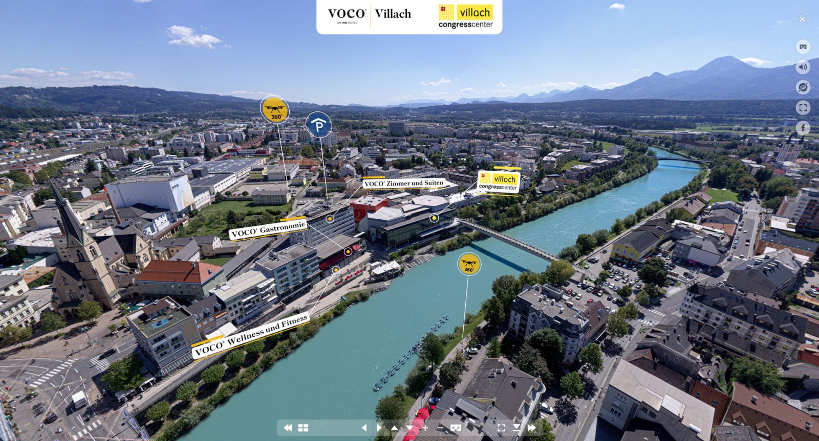 Voco Villach 360 Grad