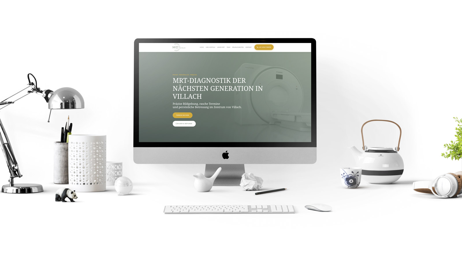 Magneto Website MRT im Zentrum Villach